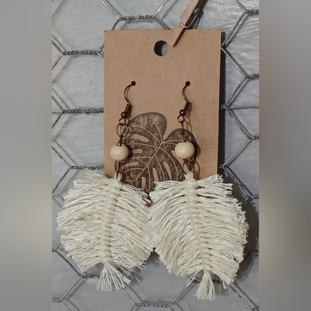 Mac Feather Earrings